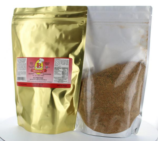 Supreme Garlic & Herb Salt Free Seasoning 1 lb Bag