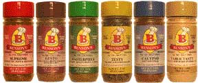 Family Collection - 6 Seasonings + Cookbook = BIG SAVINGS