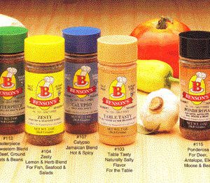 Salt Free Gift Set - 5 Sampler Sized Organic Seasonings